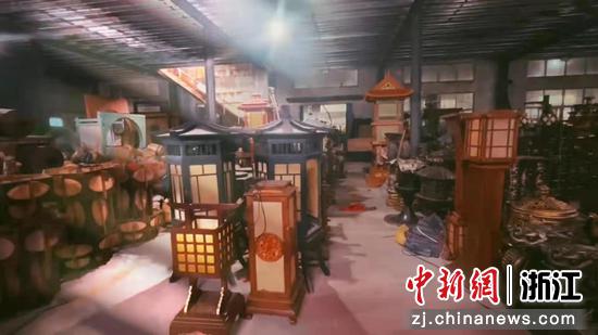 高塘村制作的道具。殷路通 摄