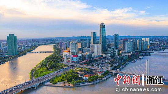 宁波江北一景。 沈国峰供图