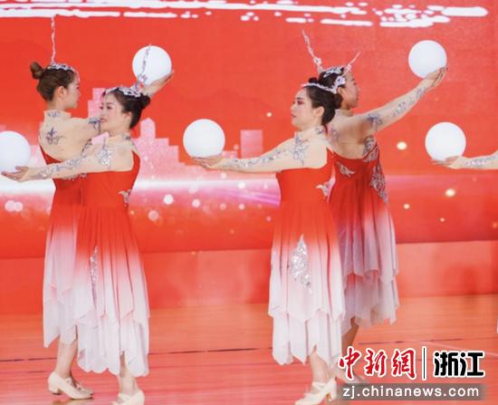 赛事现场。 余杭区文化和广电旅游体育局供图