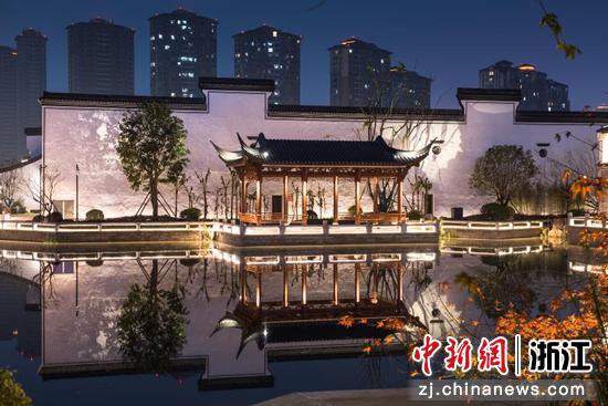 闲林夜景。 主办方供图