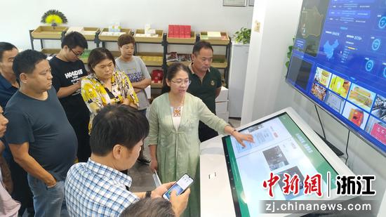学员们实地考察 黄琰 摄&nbsp;