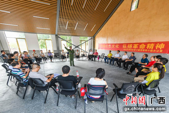 桂林临桂区委宣传部和党史学习教育领导小组开展党史学习教育