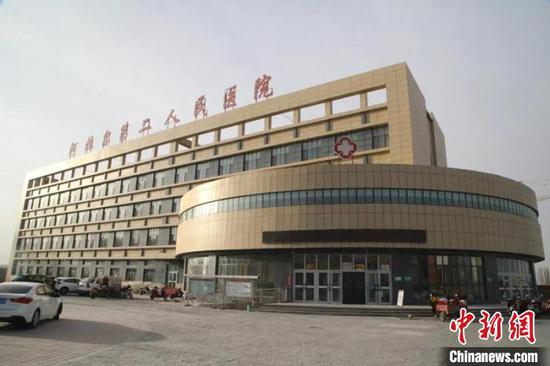 由台州参与援建的阿拉尔第二人民医院。　第一师阿拉尔市融媒体中心供图