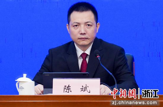 温州市中级人民法院党组成员、执行局局长陈斌 陈翔 摄