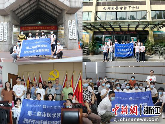 图 7 调研团与医院社区的部分合影 图 7 调研团与医院社区的部分合影
