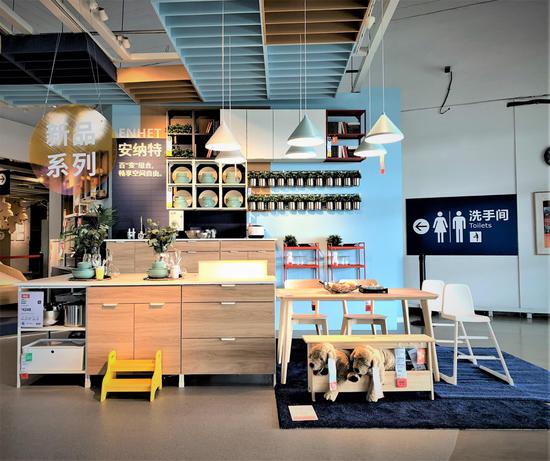 全新ENHET 安纳特厨房家具系列可在天津两家线下商场进行体验