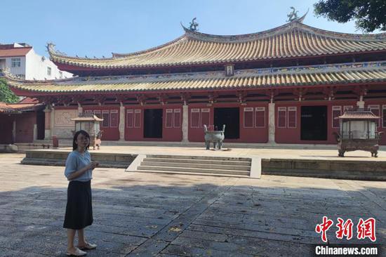 泉州府文庙是中国东南地区规模最大、规格最高的文庙。　吴冠标　摄