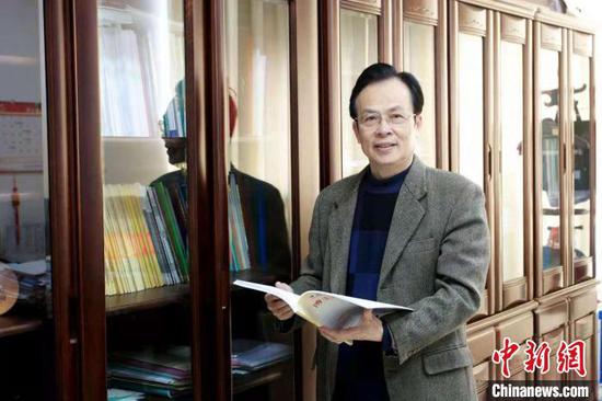 中国量子信息科学奠基人郭光灿。　受访人供图