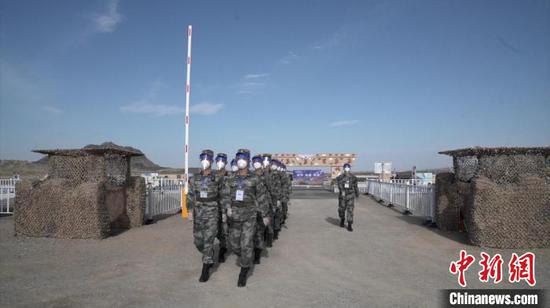 “国际军事比赛-2021”中国库尔勒赛区军地合力建立高效安保机制