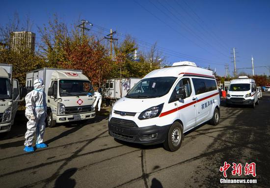 乌鲁木齐市天山区配发22辆流动核酸取样车