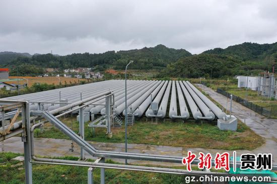 中国首套10兆瓦先进压缩空气储能系统在贵州毕节并网发电