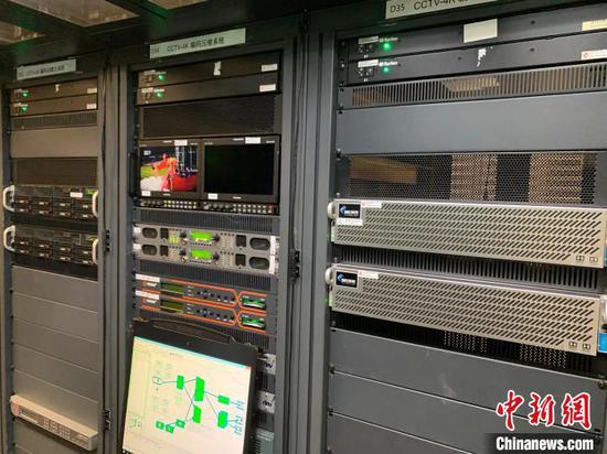 AVS2超高清视频实时编码器，支撑中国第一个超高清频道开播。　北京大学 供图