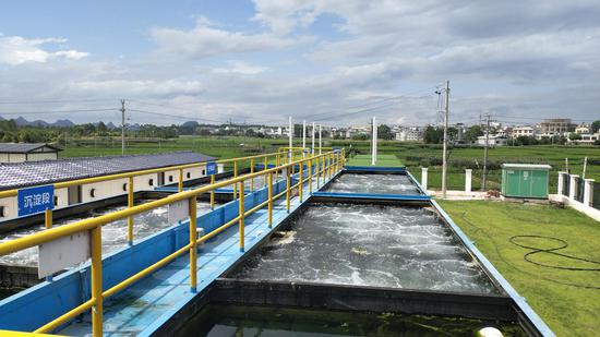 智鸿环保集团承建的蒙工污水处理厂。国闳集团 供图