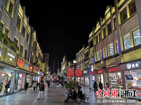 温州历史名街—五马街（资料图）。范宇斌 摄