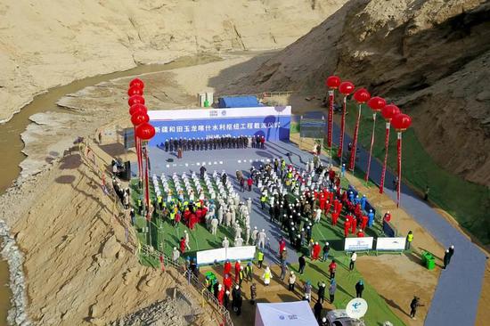 重大进展！新疆和田玉龙喀什水利枢纽工程成功截流