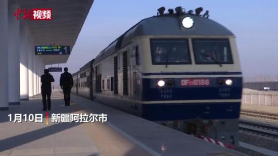 新疆南部地區再添一條鐵路