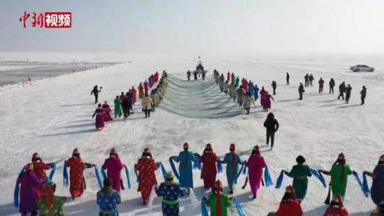 一網六噸魚！中國最大的內陸淡水湖開啟冬捕