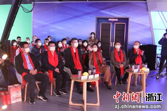2022年“常聚长兴过大年”开幕式现场。 长兴县文广旅体局 供图