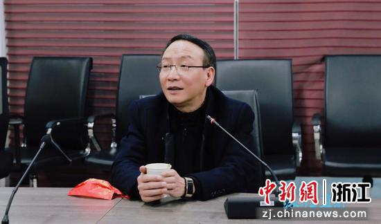  杭州市委宣传部副部长应雪林。 娜娜 供图