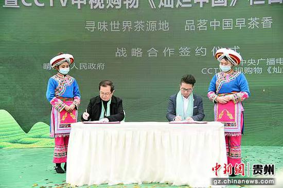 贵州晴隆县：2022年早茶签约2.6亿元