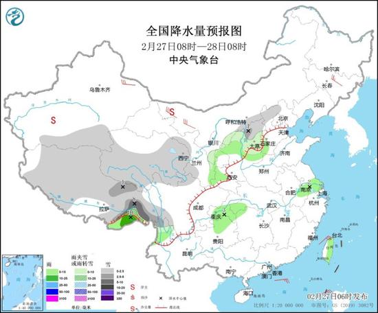 冷空气将影响中东部地区 云南贵州湖南广西等地部分地区大雾