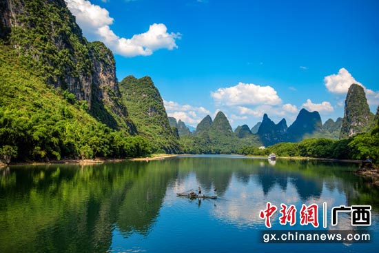 桂林山水景致宜人。