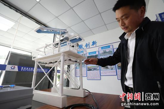 图为抗离析成品仓3D模型。 瞿宏伦 摄