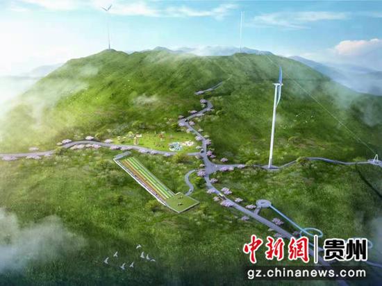 贵州金沙玉簪花旅游景区建设项目效果图
