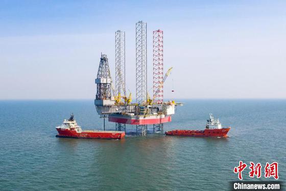 项目钻井平台全景　中海油天津分公司供图