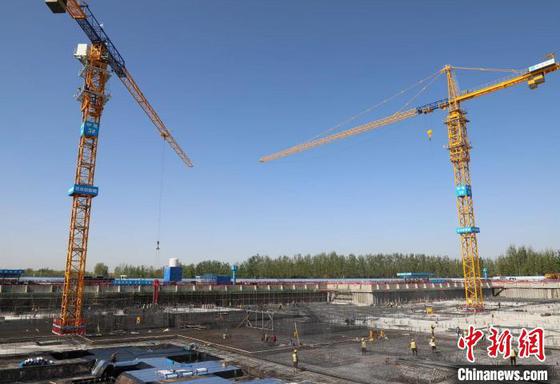 中建科工天津06地块项目施工现场　中建科工供图