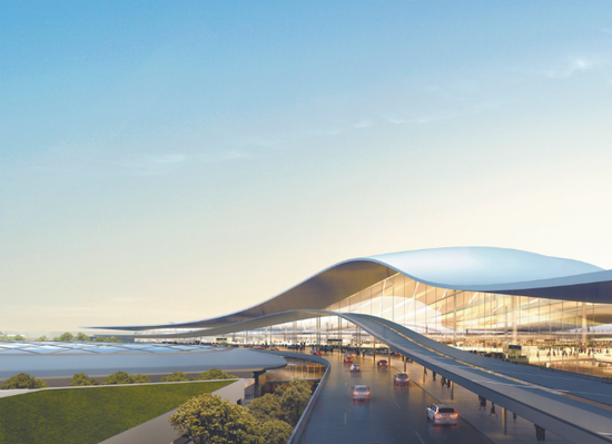 揭秘烏魯木齊機場T4航站樓綜合交通樞紐如何建設