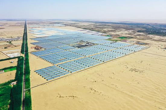 新疆：沙漠萬畝“菜園” 種出致富“金果果”