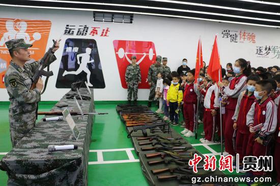 贵州铜仁碧江区人武部组织开展“红领巾”进军营活动