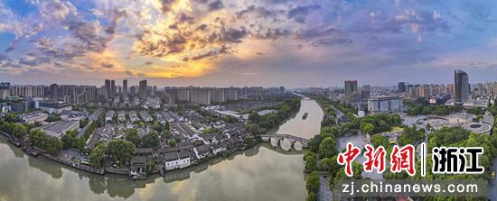 杭州城乡一景。 杭建宣 供图