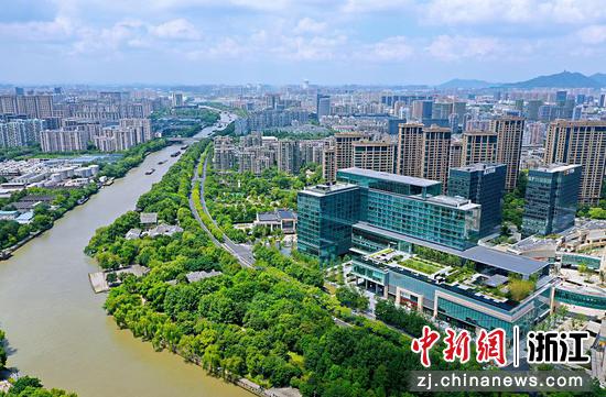 杭州城乡一景。 杭建宣 供图