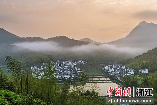 杭州城乡一景。 杭建宣 供图