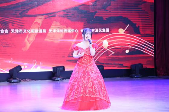 天津市第十四届残疾人歌唱大赛决赛现场图。天津市残联供图。