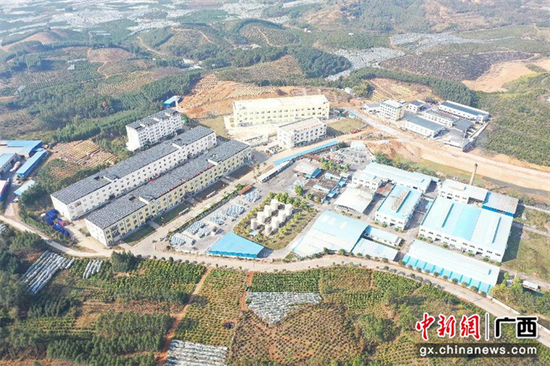 粤桂协作共建一县一园——金秀县工业园区。