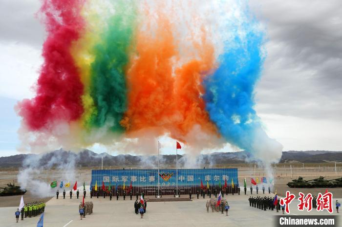 中國陸軍承辦“國際軍事比賽-2022”在庫爾勒開幕