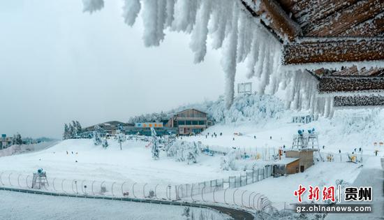 贵州六盘水冰雪运动”热“。姚咏 摄