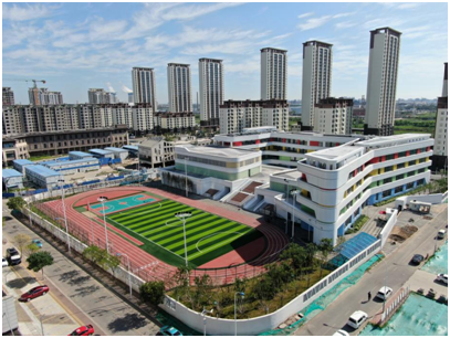 滨海新区宁海路小学项目顺利通过竣工验收，将于今年9月1日可以正式投入使用　　