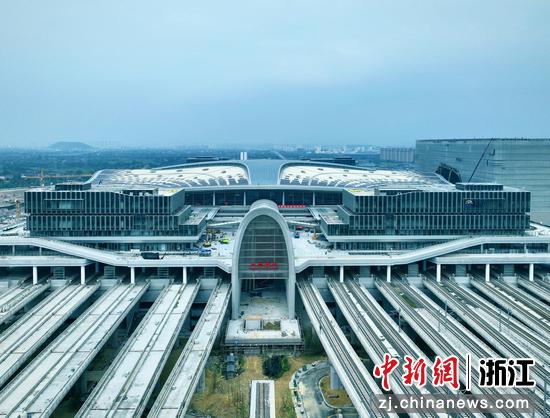 图为杭州西站。 铁路杭州站供图