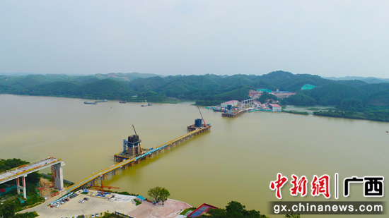 飞龙大桥航拍图 曹传奇 摄