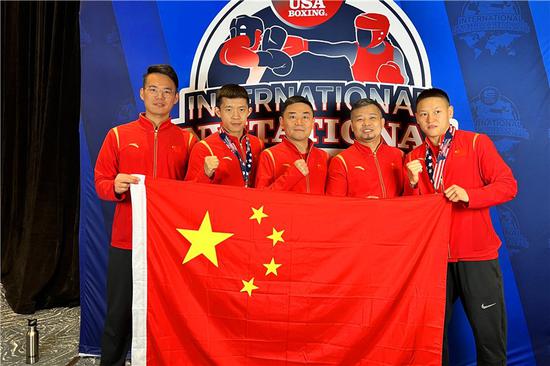 美国拳击国际公开赛上贵州健儿取得佳绩