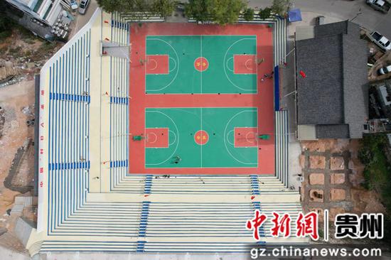贵州台江：“村BA”网红篮球场扩建改造进入尾期