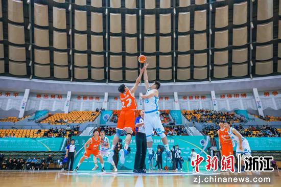 揭幕战现场。 浙江省篮球协会 供图