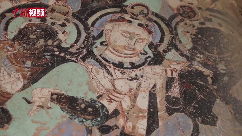 新疆41個千年洞窟壁畫獲修復