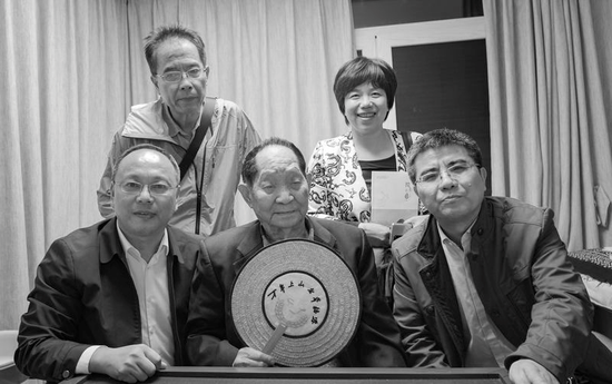  2020年10月21日，拜访“世界杂交水稻之父”袁隆平先生