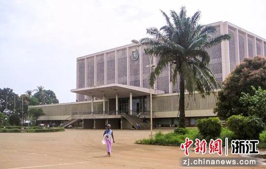 浙建集团承建的几内亚人民宫。浙建集团 供图