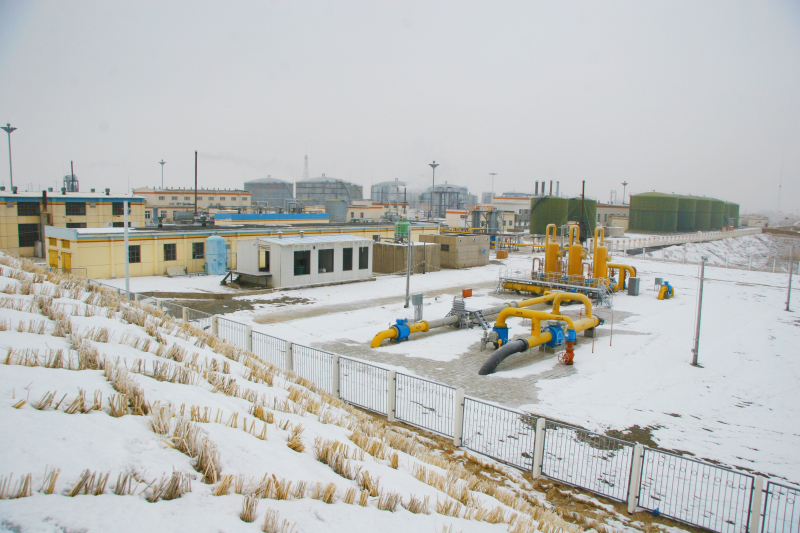 新疆油田油氣儲運公司克服嚴寒 維護供氣管道安全